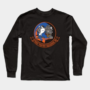 F/A18 Rhino - VFA94 Mighty Shrikes Long Sleeve T-Shirt